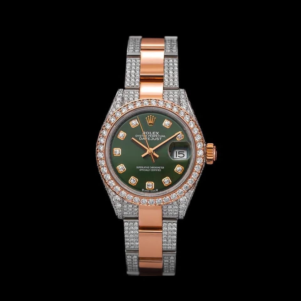 Rolex | Datejust | 279161 | Gold/Steel | 28 x 26 mm | Gold/Steel | Green | Automatic