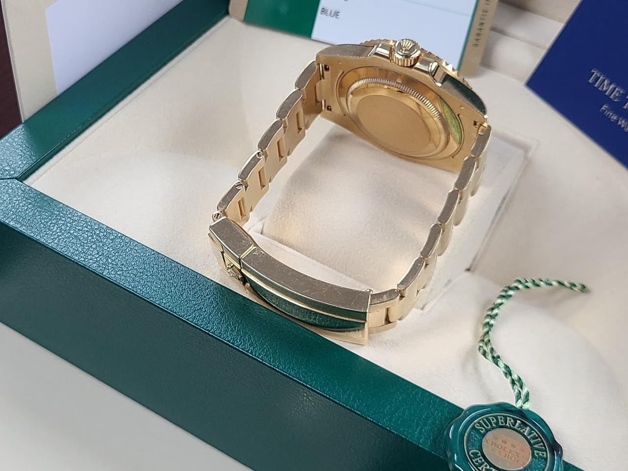 Rolex | Submariner | 116618LB | Yellow gold | 40 mm | Yellow gold | Blue | Automatic