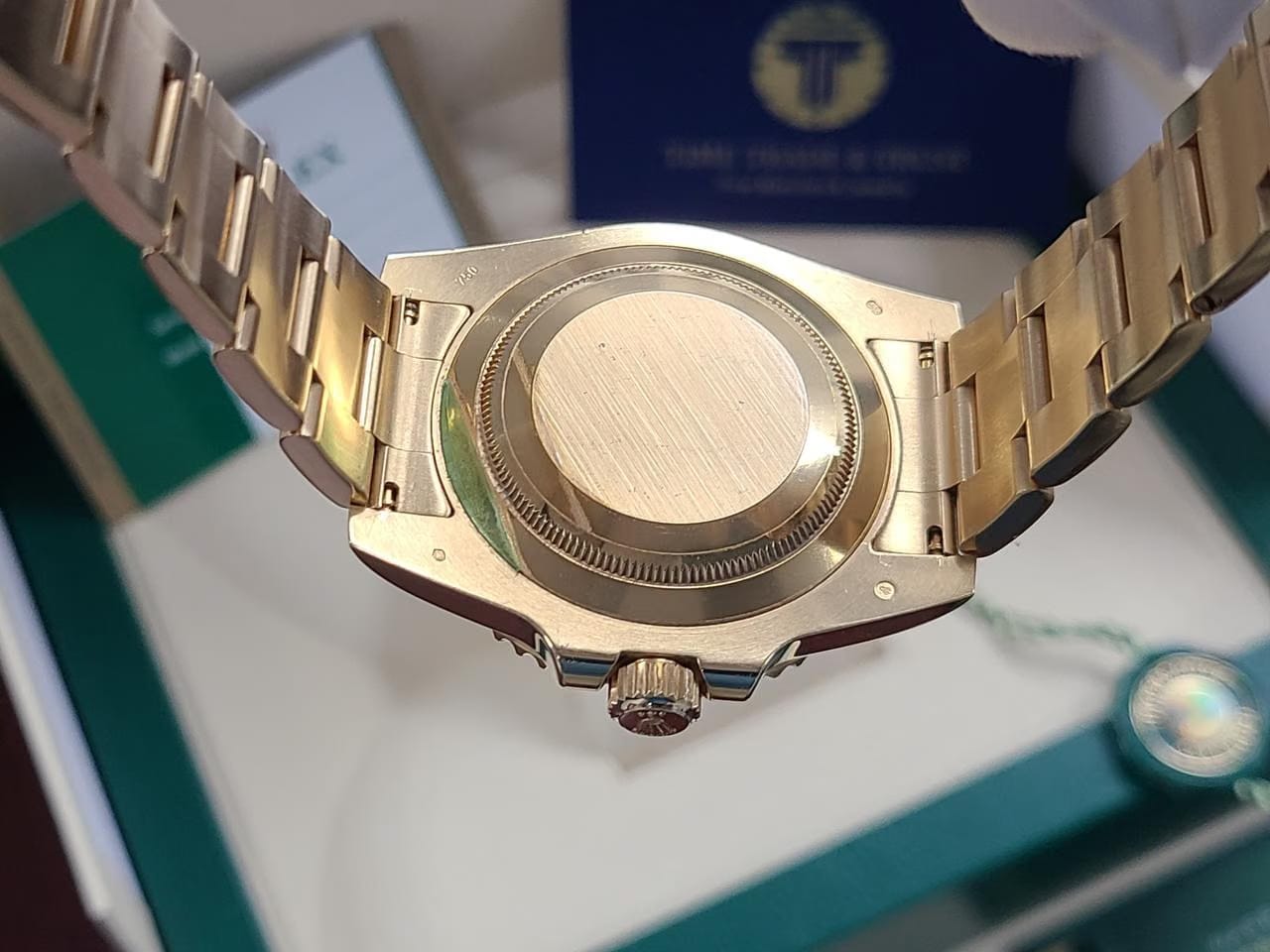 Rolex | Submariner | 116618LB | Yellow gold | 40 mm | Yellow gold | Blue | Automatic
