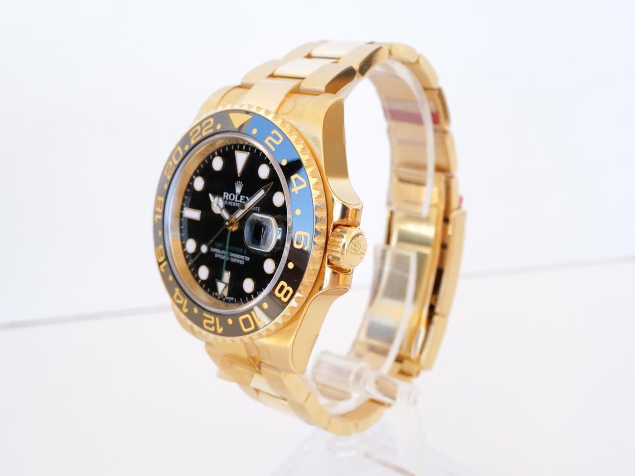 Rolex | GMT-Master II | 116718LN | Yellow gold | 40 mm | Yellow gold | Black | Automatic