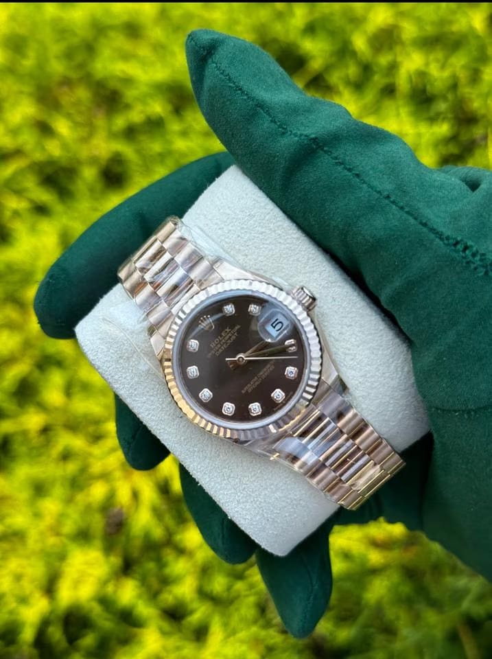 Rolex | Datejust | 278275 | Rose gold | 31 mm | Rose gold | Brown | Automatic