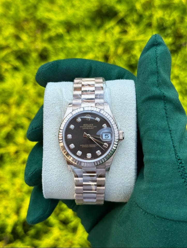 Rolex | Datejust | 278275 | Rose gold | 31 mm | Rose gold | Brown | Automatic