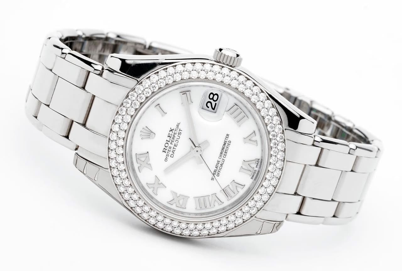 Rolex | Datejust | 81339-72849 | White gold | 34 mm | White | Automatic