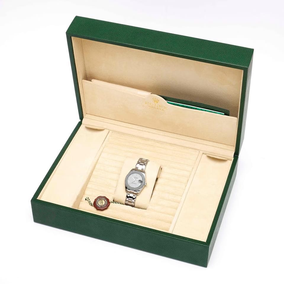Rolex | Datejust | 81339-72849 | White gold | 34 mm | White | Automatic
