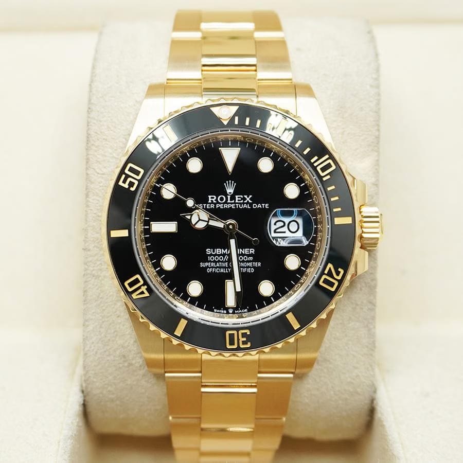 Rolex | Submariner | 126618LN | Yellow gold | 40 x 41 mm | Yellow gold | Black | Automatic