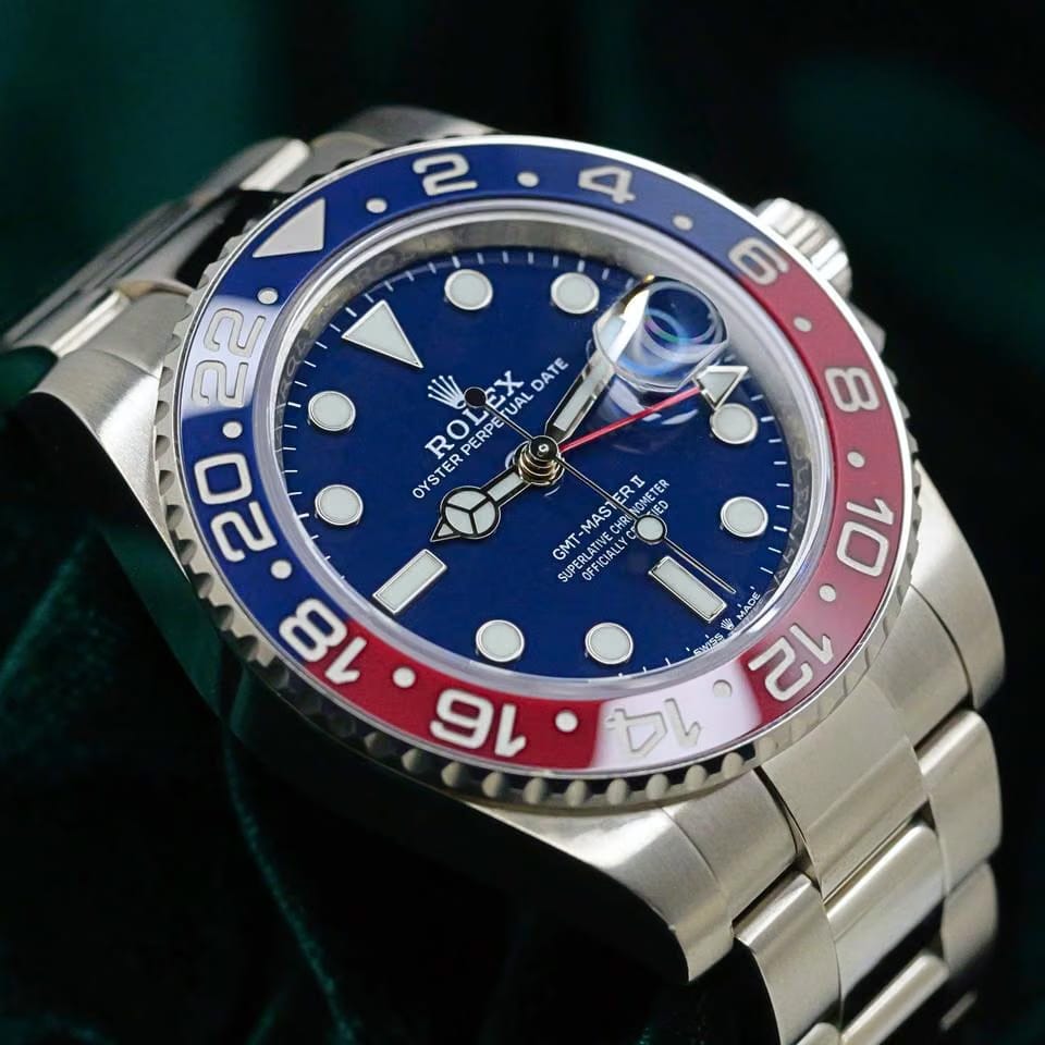 Rolex | GMT-Master II | 126719BLRO | White gold | 40 mm | White gold | Blue | Automatic