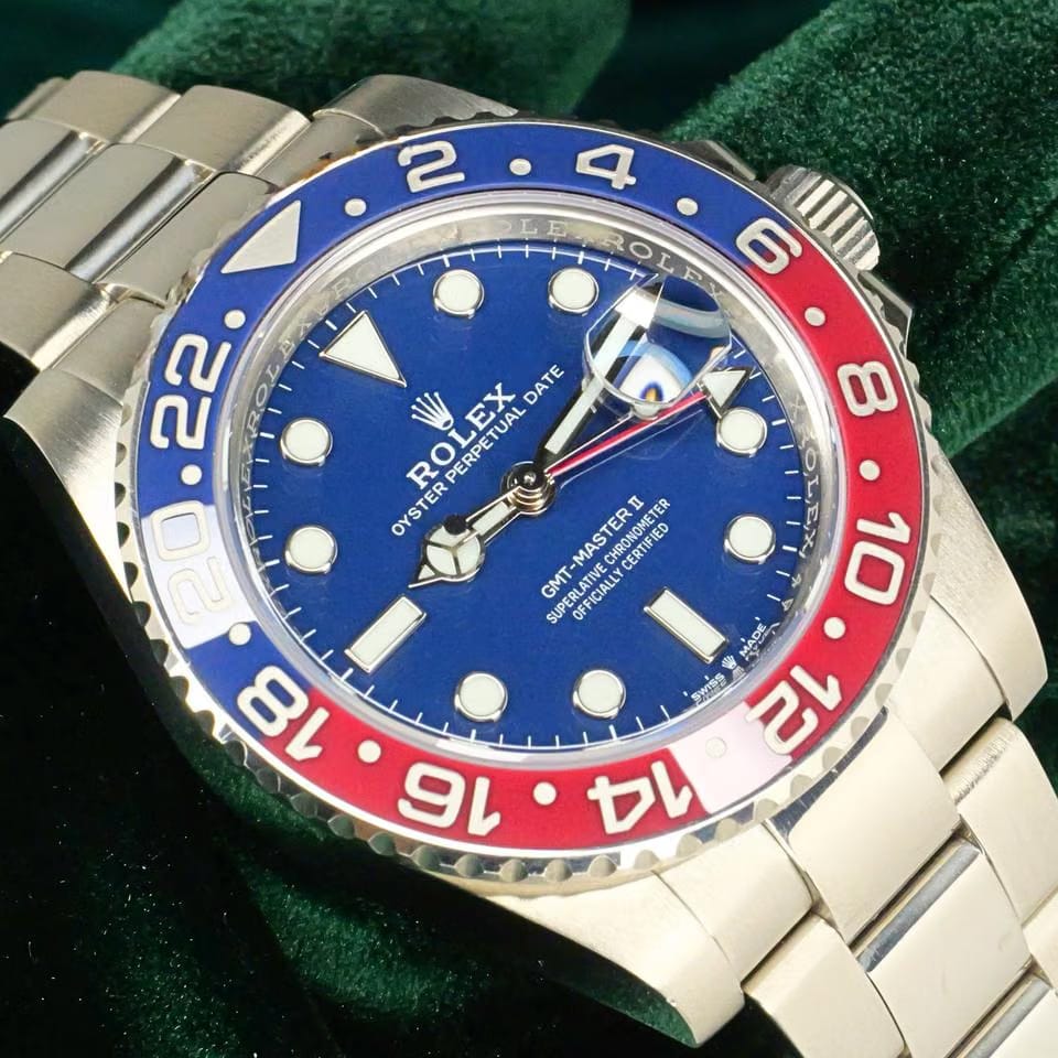 Rolex | GMT-Master II | 126719BLRO | White gold | 40 mm | White gold | Blue | Automatic