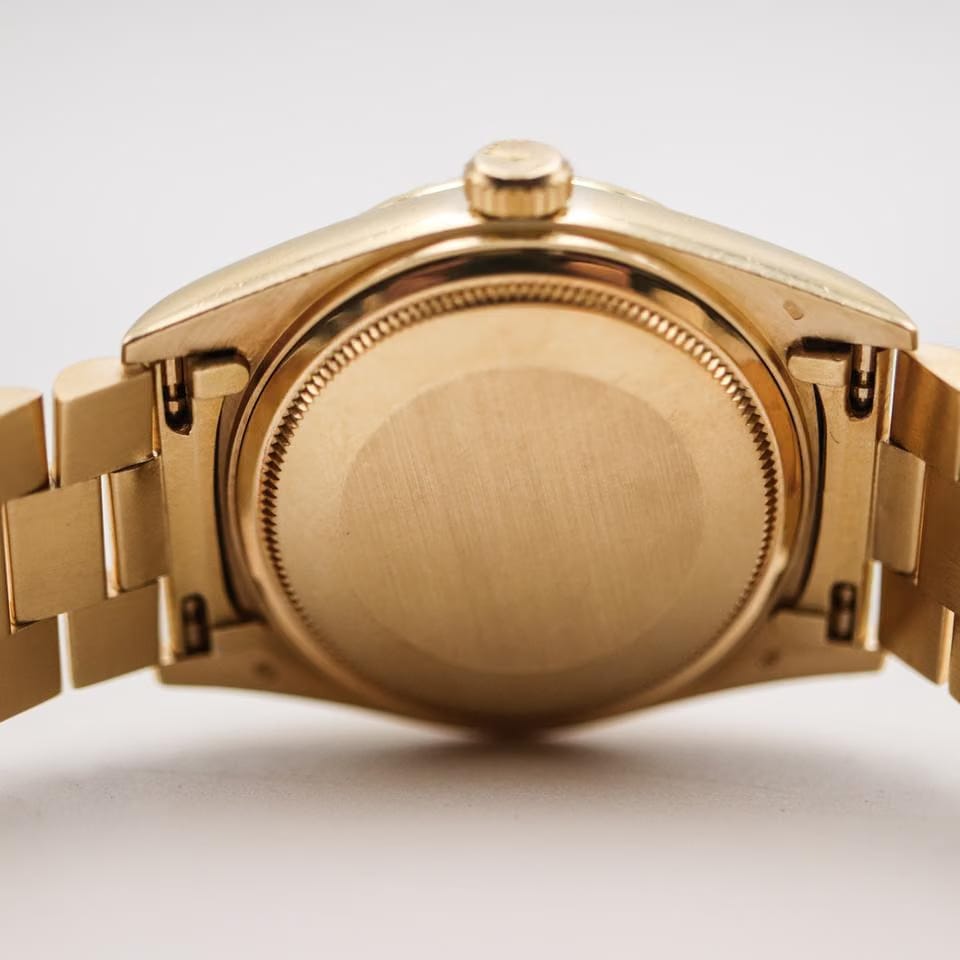 Rolex | Day-Date | 18018 | Yellow gold | 36 mm | Yellow gold | Black | Automatic
