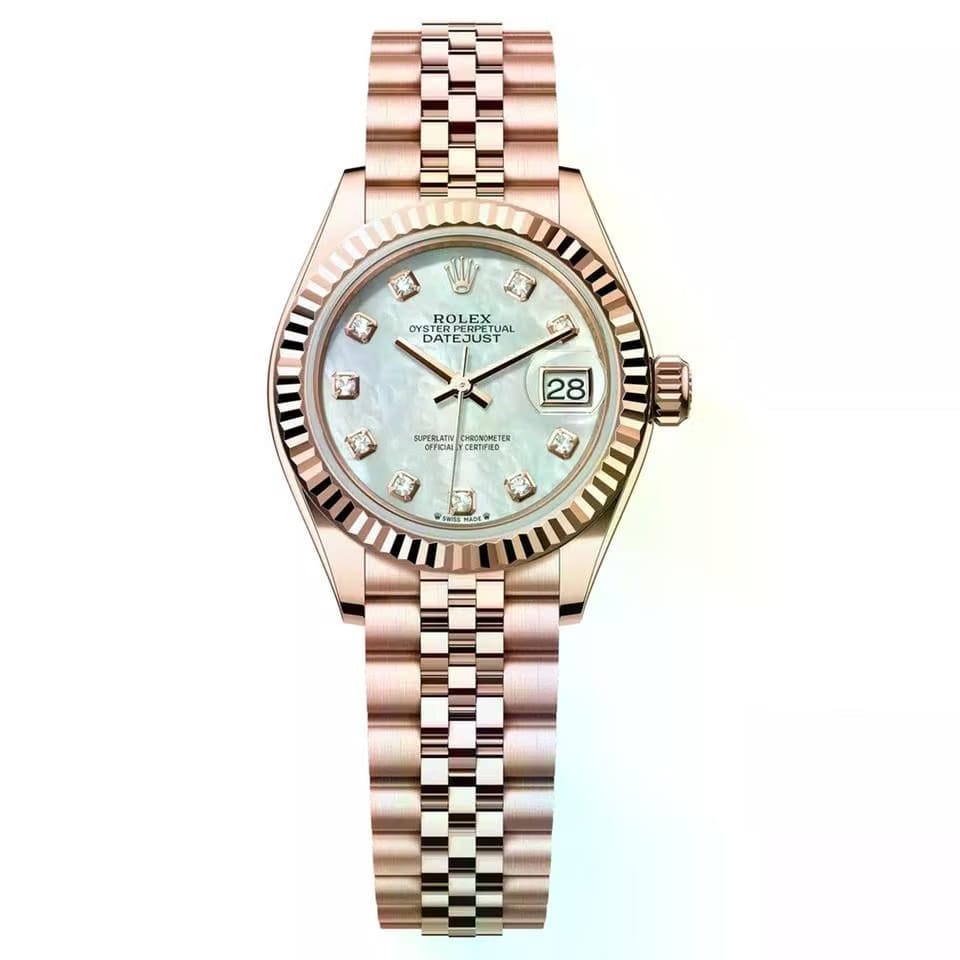 Rolex | Datejust | 279175-0018 | 28 mm | Rose gold | Mother of pearl
