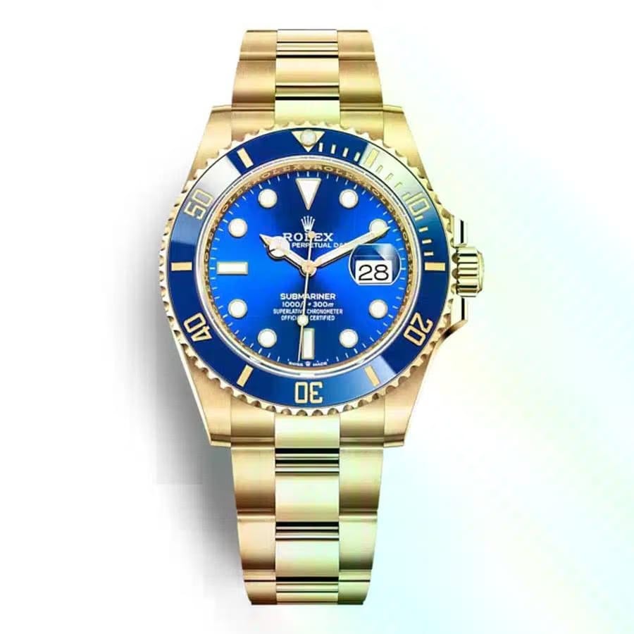 Rolex | Submariner | 126618LB-0002 | Yellow gold | 41 mm | Yellow gold | Blue | Automatic