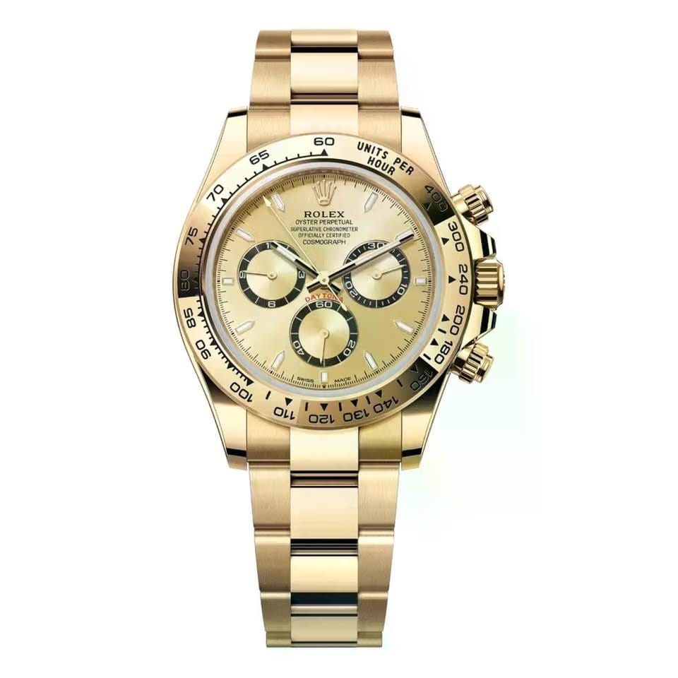 Rolex | Daytona | 126508-0005 | 40 mm | Yellow gold | White | Automatic