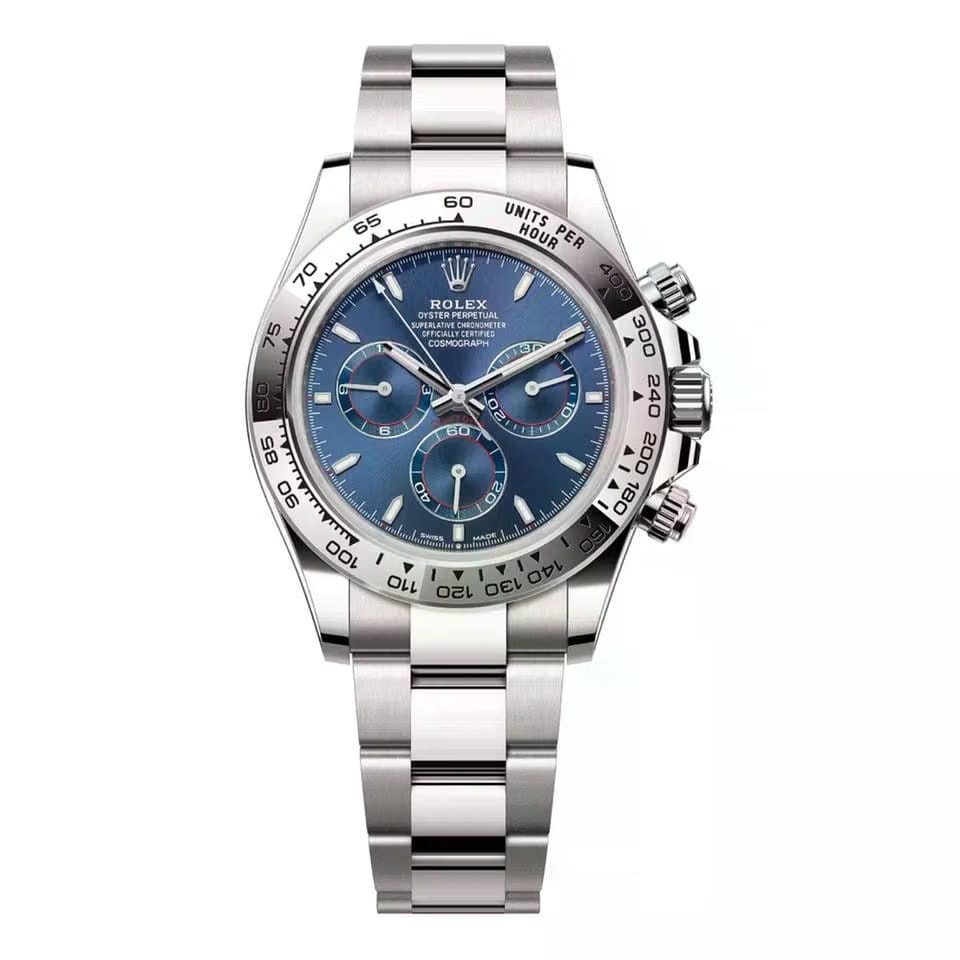 Rolex | Daytona | 126509-0005 | 40 mm | White gold | Blue | Automatic
