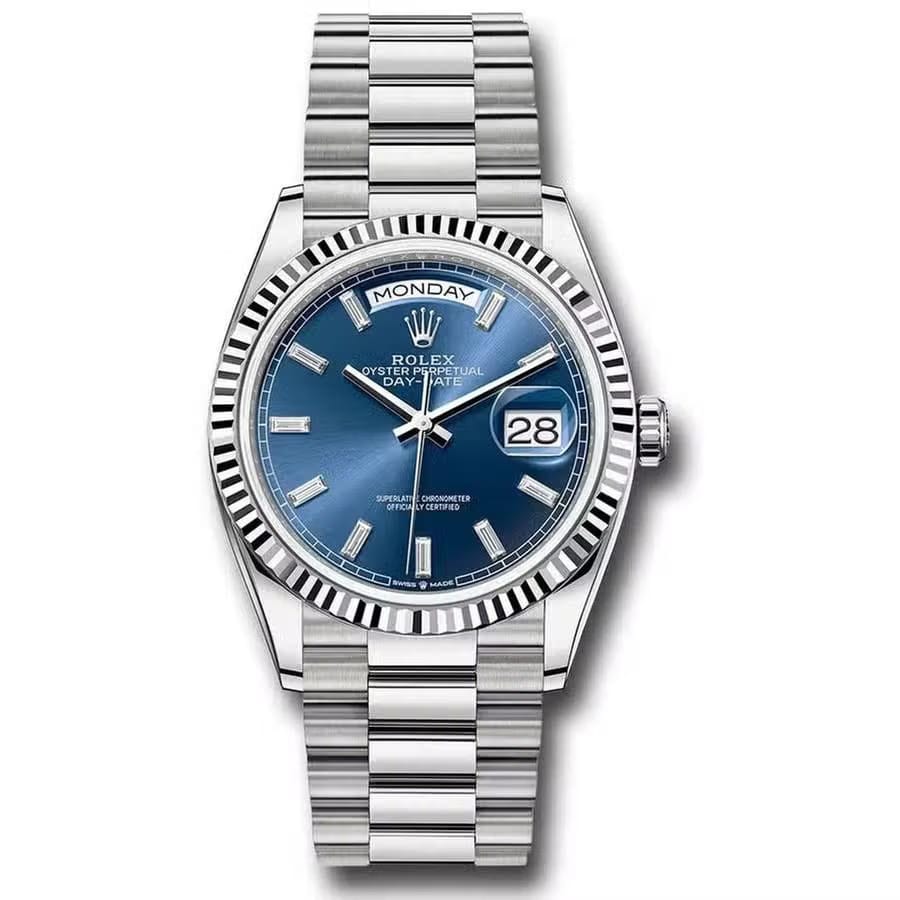 Rolex | Day-Date | 128239-0069 | 36 mm | Blue | Automatic