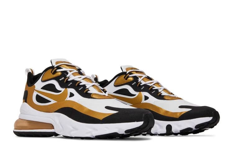 Air Max 270 React Metallic Gold