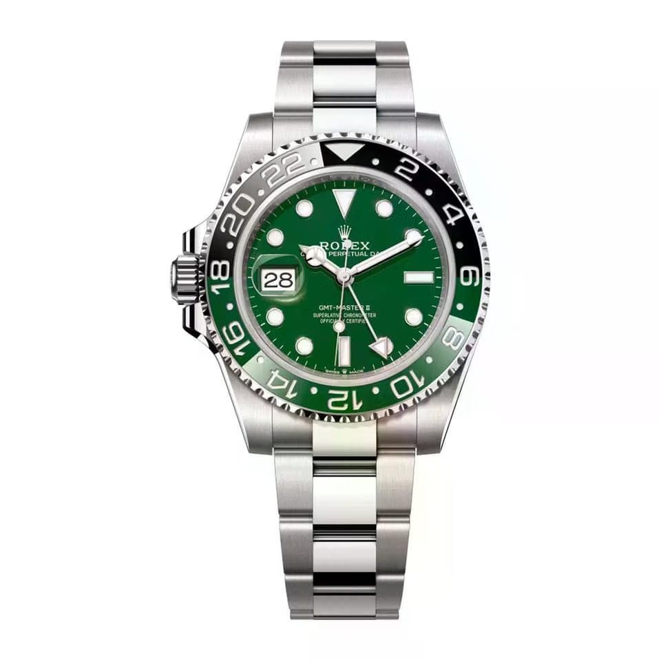 Rolex | GMT-Master II | 126729VTNR-0001 | 40 mm | White gold | Green | Automatic