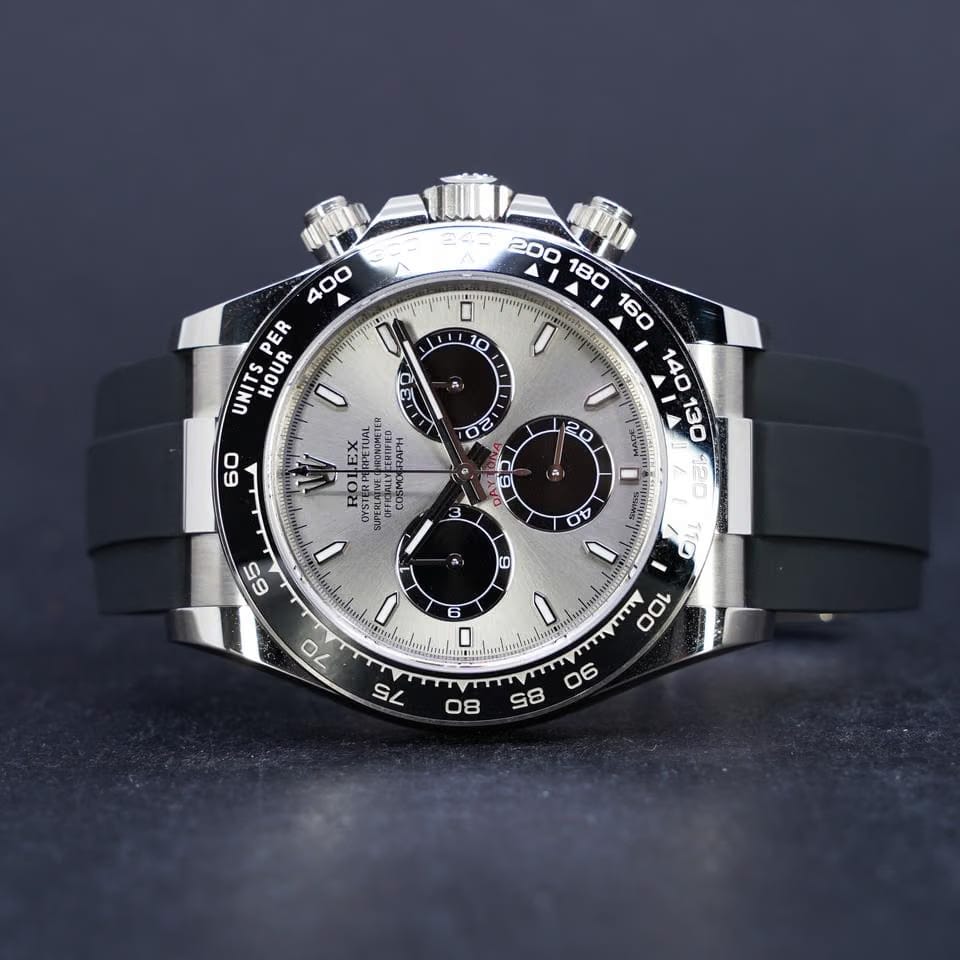 Rolex | Daytona | 126519LN-0006 | White gold | 40 mm | Rubber | Silver | Automatic