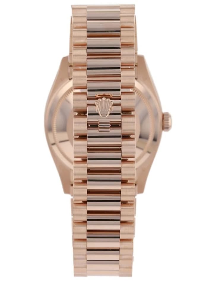 Rolex | Day-Date | 128235 | Rose gold | 36 mm | Rose gold | Pink | Automatic