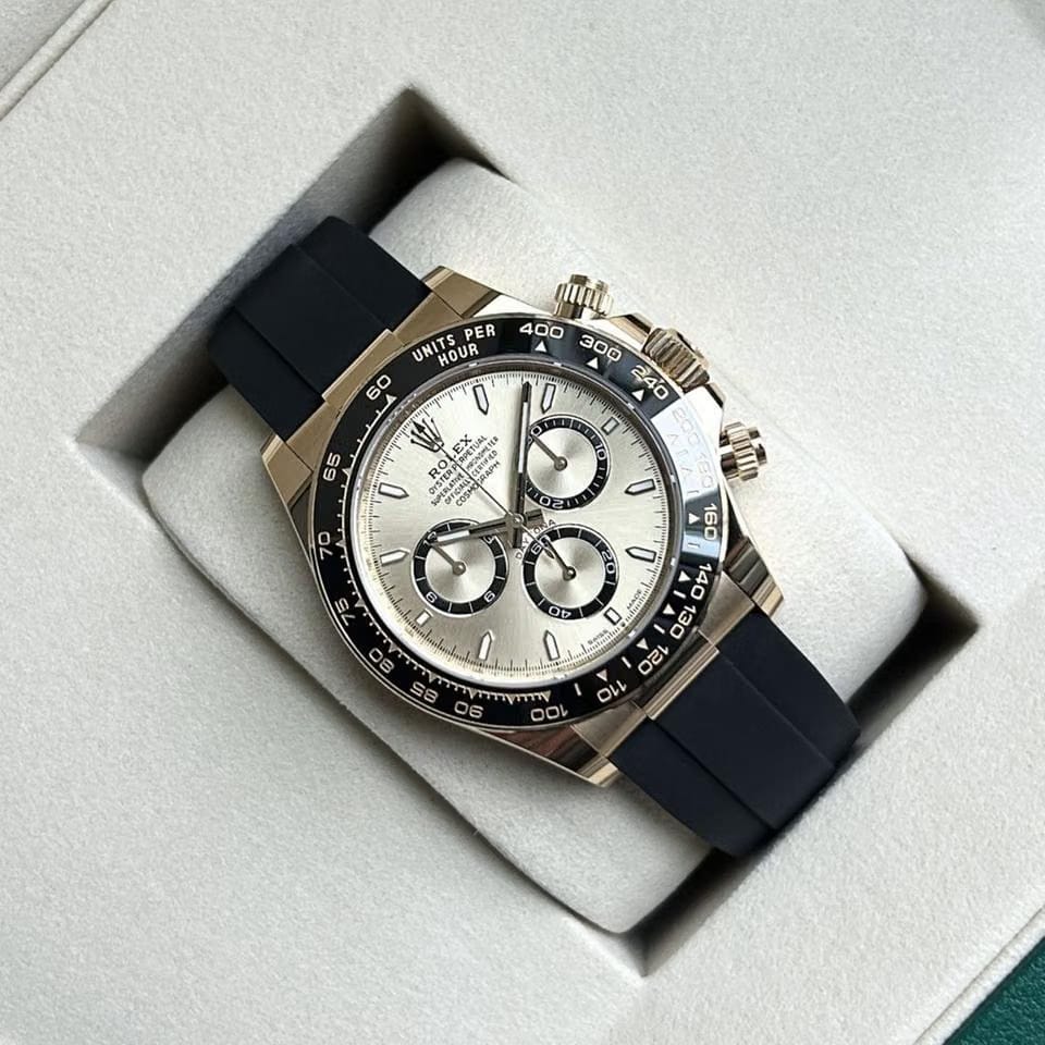 Rolex | Daytona | 126518ln | Yellow gold | 40 mm | Rubber | Champagne | Automatic