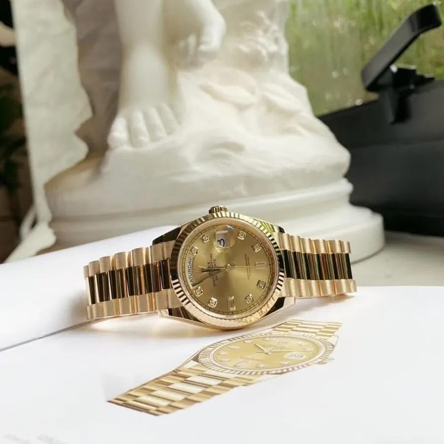 Rolex | Day-Date | 128238 | Yellow gold | 36 x 43 mm | Yellow gold | Gold | Automatic