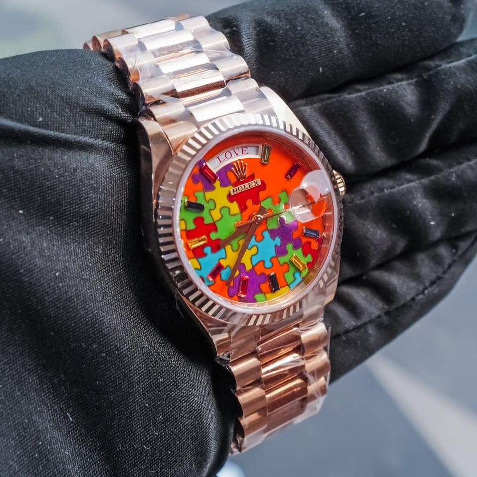 Rolex | Day-Date | 128235 | Rose gold | 36 mm | Rose gold | Automatic