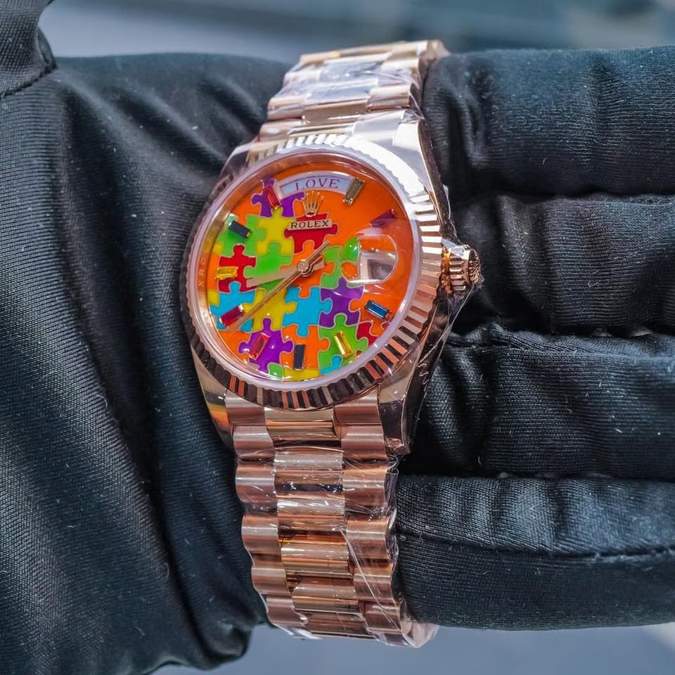 Rolex | Day-Date | 128235 | Rose gold | 36 mm | Rose gold | Automatic