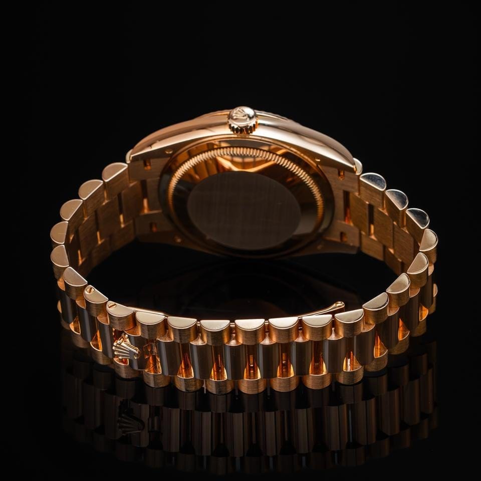 Rolex | Day-Date | 128235 | Rose gold | 36 x 43 mm | Rose gold | Mother of pearl | Automatic