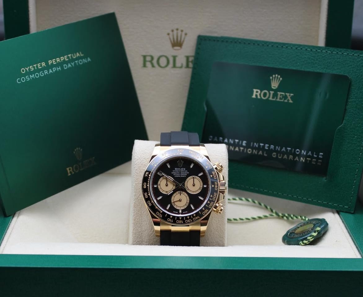 Rolex | Daytona | 126518ln | Yellow gold | 40 mm | Rubber | Black | Automatic