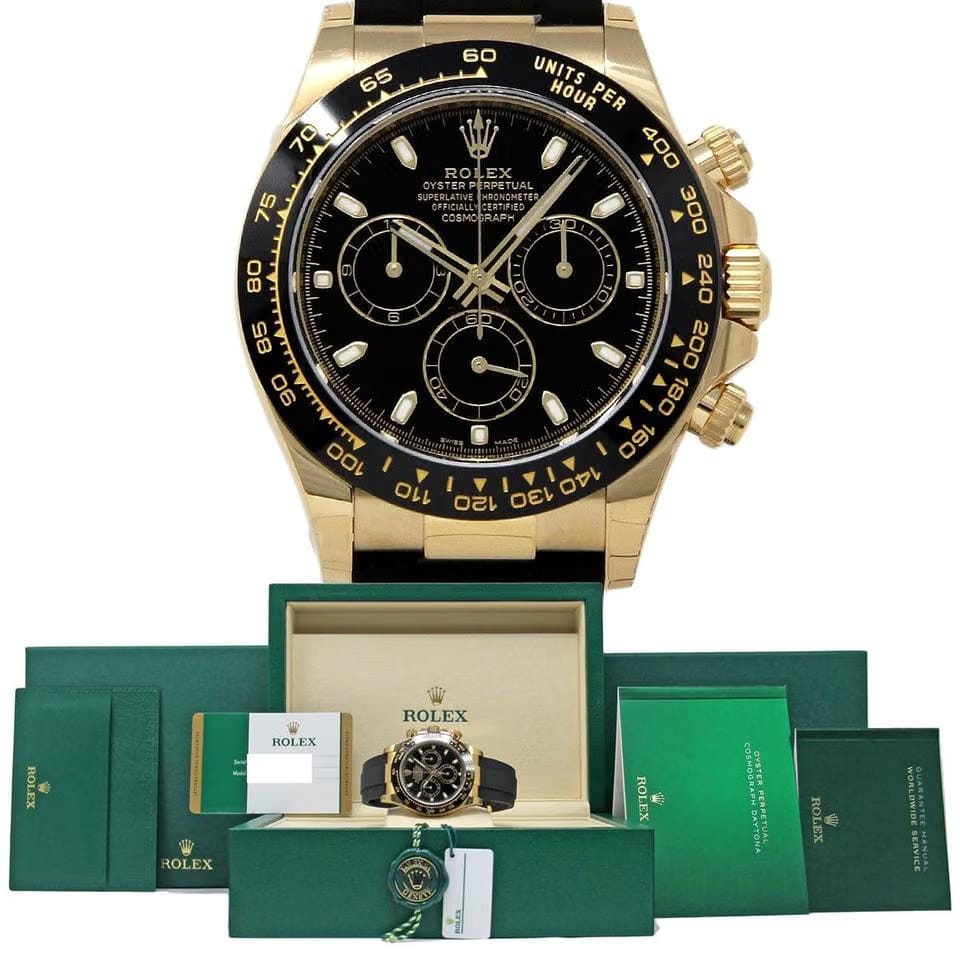 Rolex | Daytona | 116518 | Yellow gold | 40 mm | Champagne | Automatic
