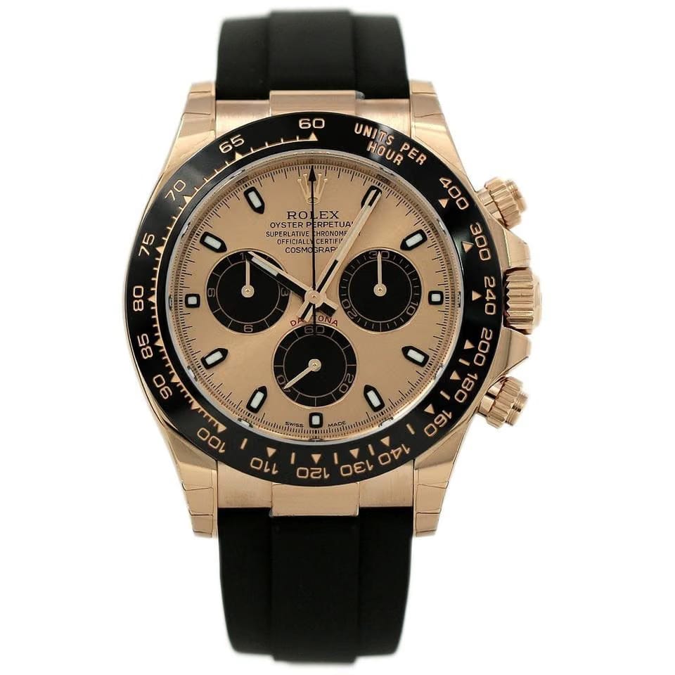 Rolex | Daytona | 116515 | Rose gold | 40 mm | Rubber | Pink | Automatic
