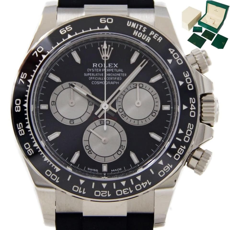 Rolex | Daytona | 116519LN | White gold | 40 mm | Black | Automatic