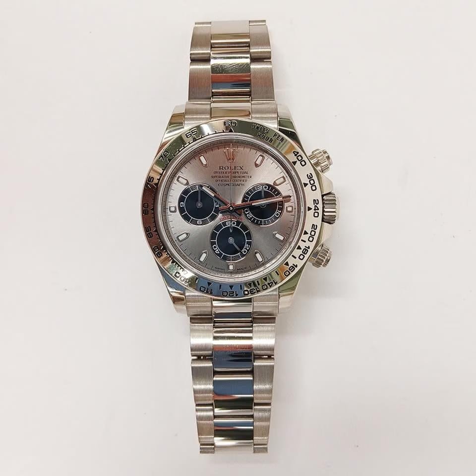 Rolex | Daytona | 116509 | White gold | 40 mm | White gold | Silver | Automatic