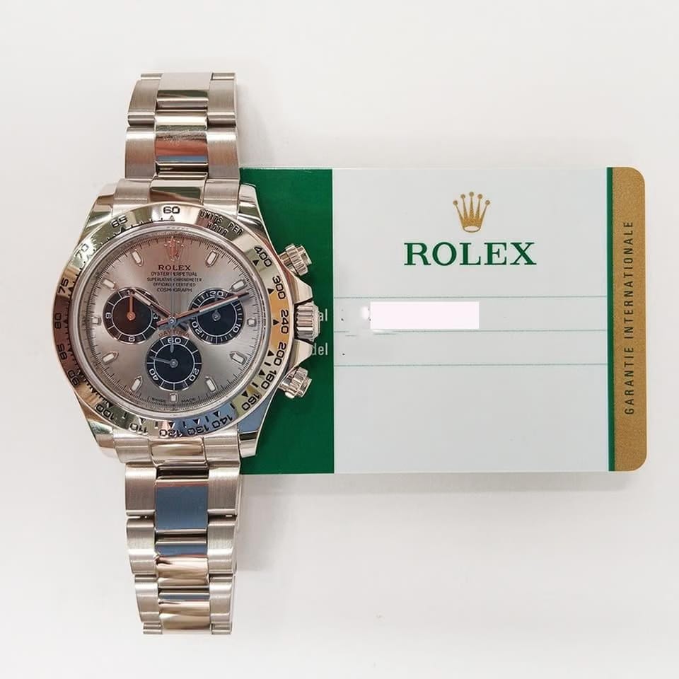 Rolex | Daytona | 116509 | White gold | 40 mm | White gold | Silver | Automatic