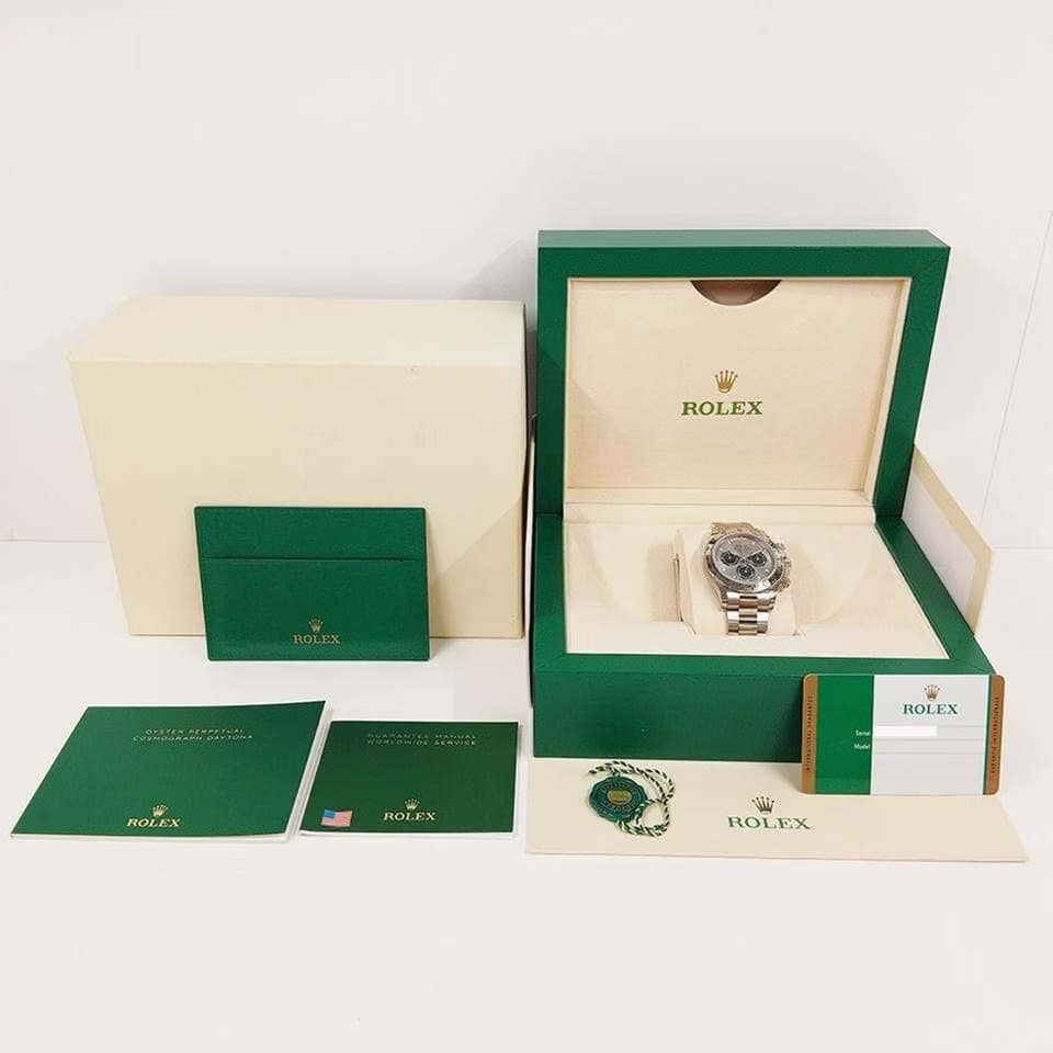 Rolex | Daytona | 116509 | White gold | 40 mm | White gold | Silver | Automatic