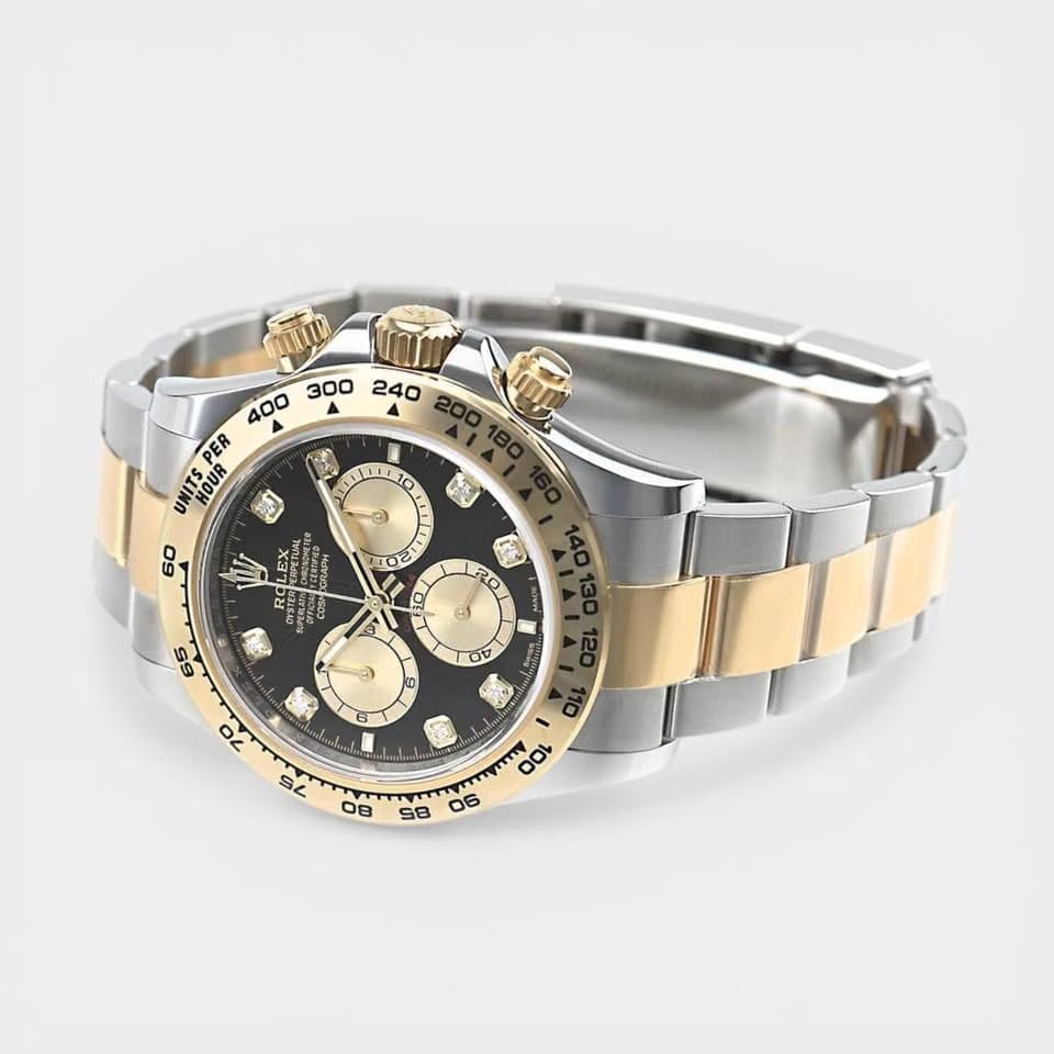 Rolex | Daytona | 126503G | Gold/Steel | 40 mm | Gold/Steel | Black | Automatic