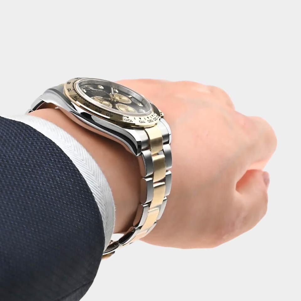 Rolex | Daytona | 126503G | Gold/Steel | 40 mm | Gold/Steel | Black | Automatic