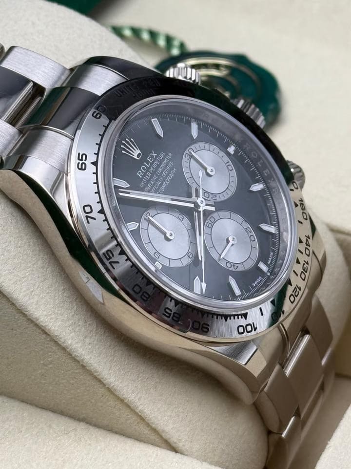 Rolex | Daytona | 126509 | White gold | 40 mm | White gold | Black | Automatic
