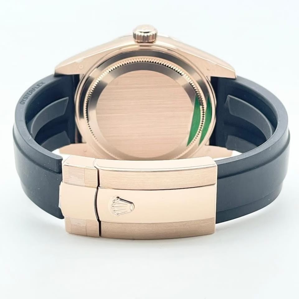 Rolex | Sky-Dweller | 336235-0002 | Rose gold | 42 mm | Rubber | Grey | Automatic