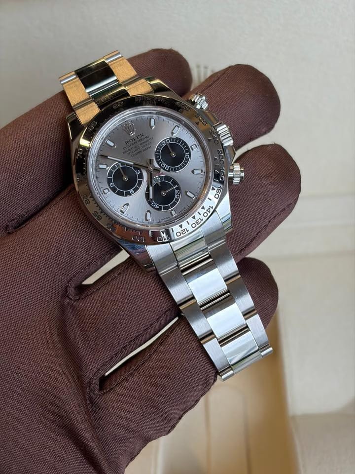 Rolex | Daytona | 116509 | White gold | 40 mm | White gold | Silver (solid) | Automatic