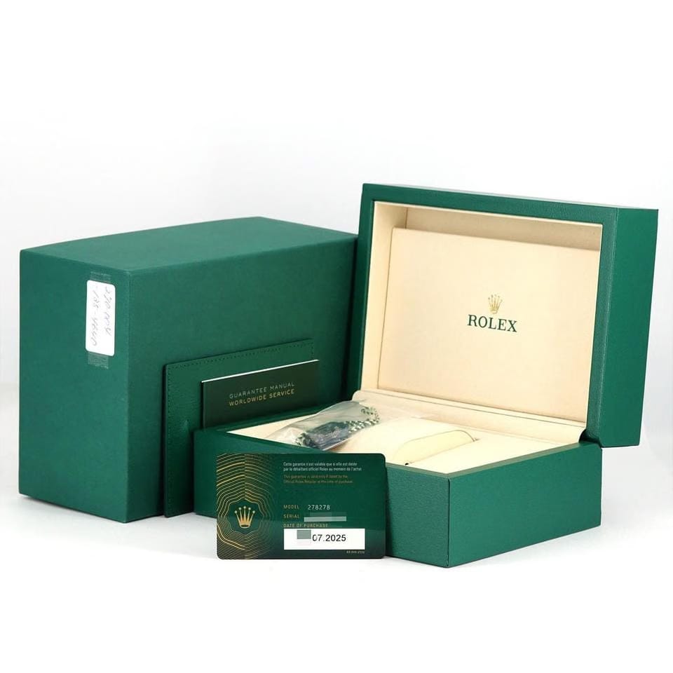 Rolex | Datejust | 278278g | Yellow Gold | 31 Mm | Yellow Gold | Red | Automatic