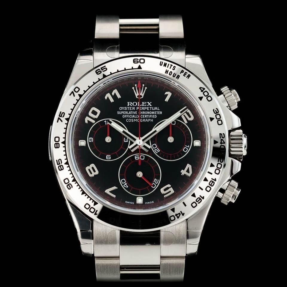 Rolex | Daytona | 116509 | White gold | 40 mm | Black | Automatic