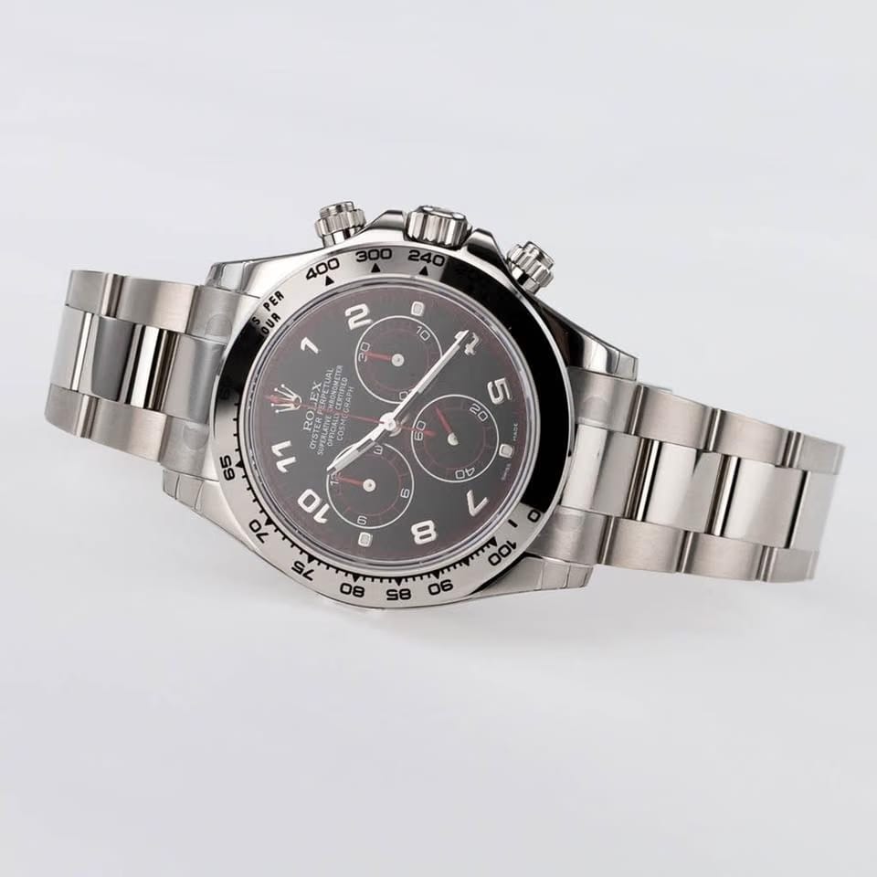 Rolex | Daytona | 116509 | White gold | 40 mm | Black | Automatic