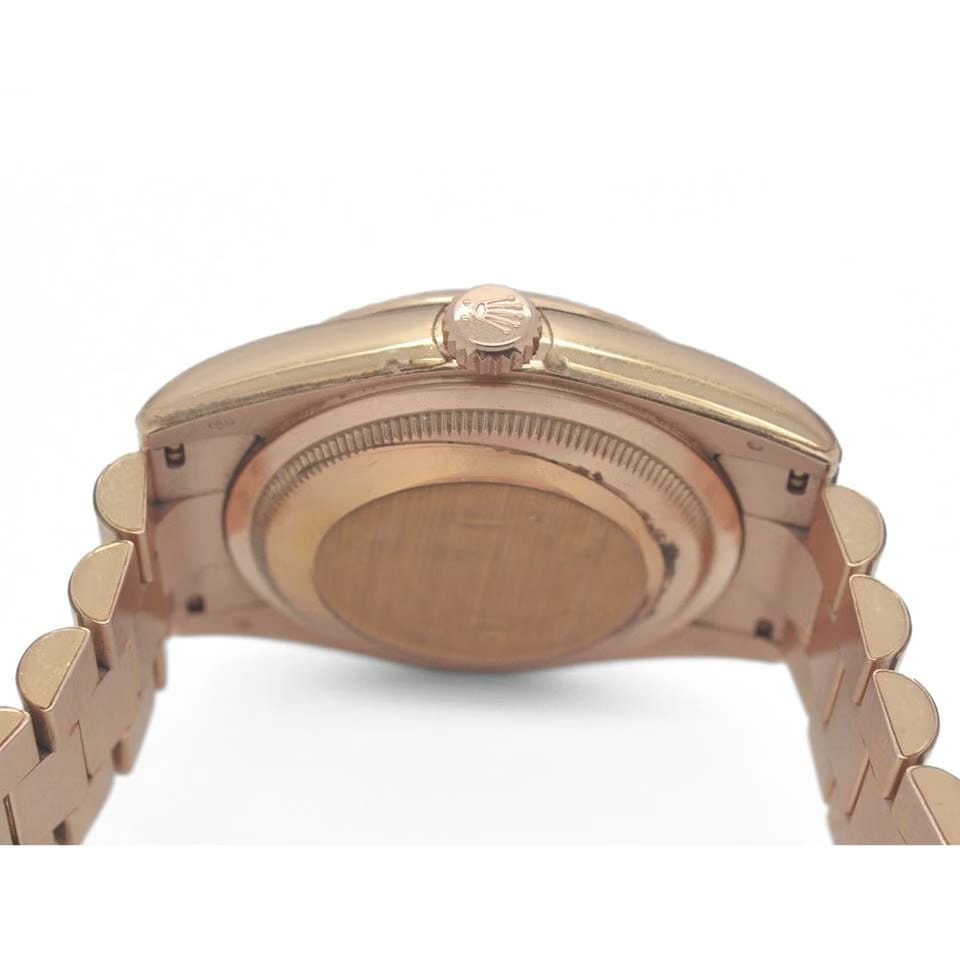 Rolex | Day-Date | 118235 | Rose gold | 36 mm | Rose gold | Brown | Automatic