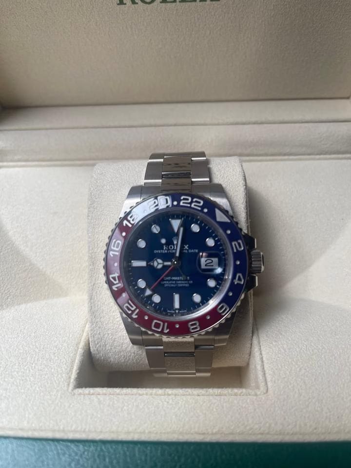 Rolex | GMT-Master II | 116719BLRO | White gold | 40 mm | White gold | Blue | Automatic