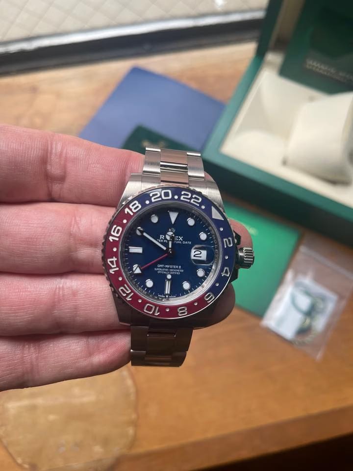 Rolex | GMT-Master II | 116719BLRO | White gold | 40 mm | White gold | Blue | Automatic