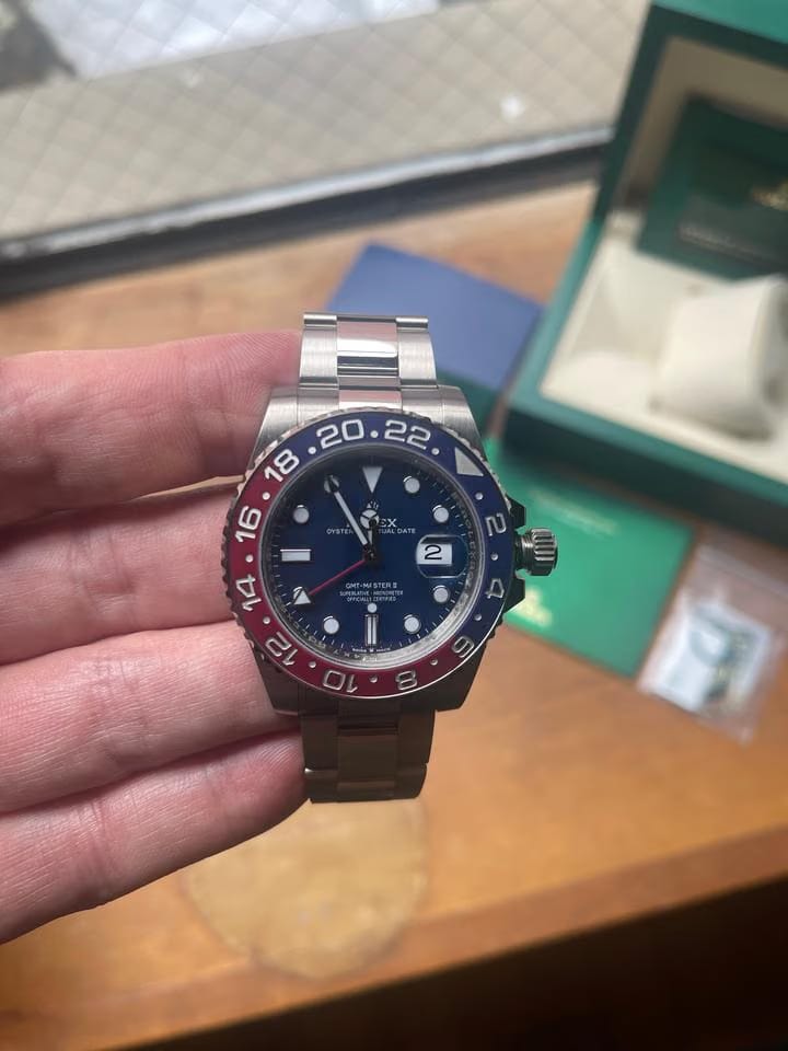 Rolex | GMT-Master II | 116719BLRO | White gold | 40 mm | White gold | Blue | Automatic