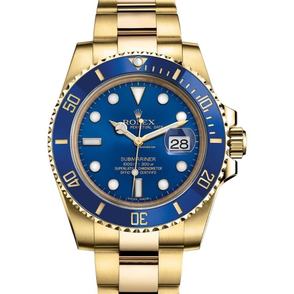 Rolex | Submariner | 116618LB | Yellow gold | 40 mm | Yellow gold | Automatic