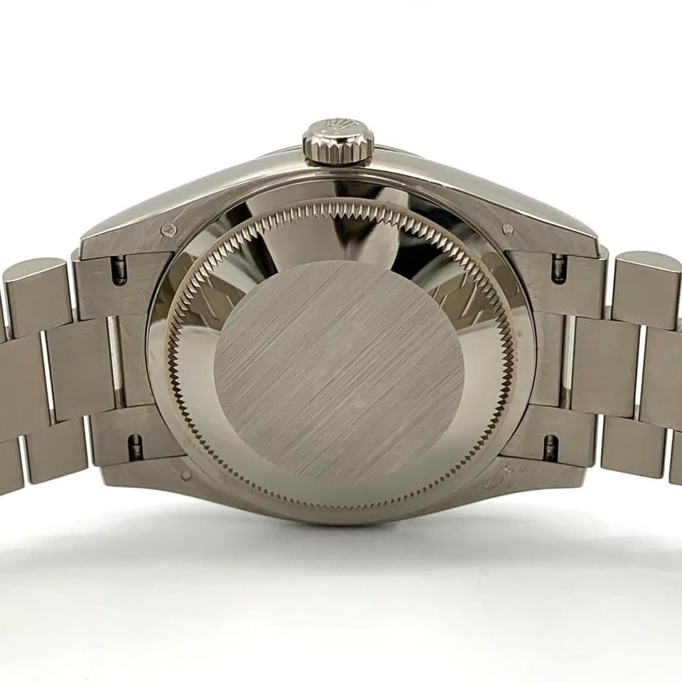 Rolex | Day-Date | 128239 | White gold | 36 x 43 mm | White gold | Silver | Automatic