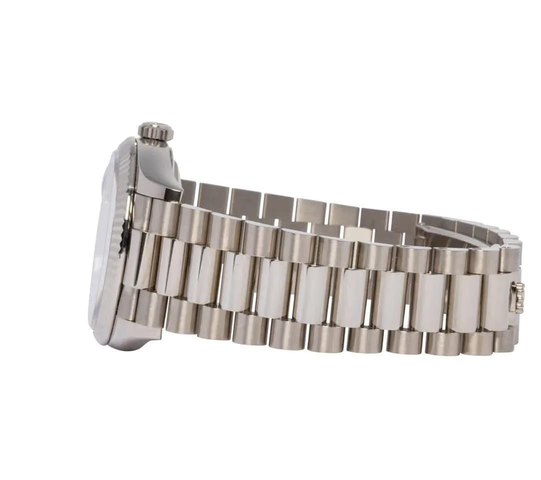 Rolex | Day-Date | 128239 | White gold | 36 x 43 mm | White gold | White | Automatic