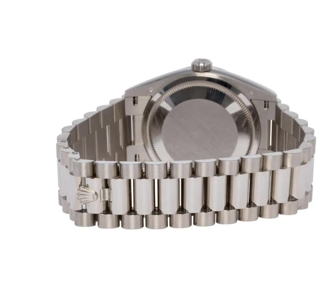 Rolex | Day-Date | 128239 | White gold | 36 x 43 mm | White gold | White | Automatic