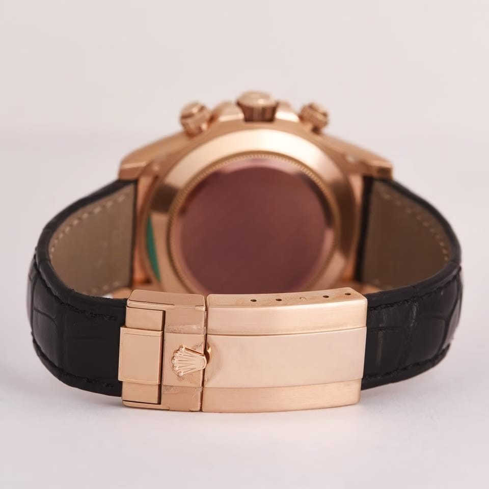 Rolex | Daytona | 116515ln | Rose gold | 40 mm | Leather | Brown | Automatic